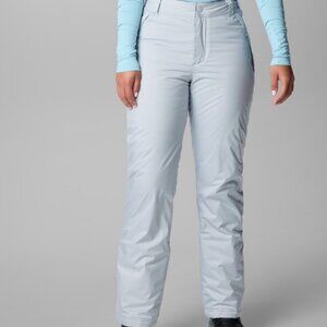 Columbia Slope Seeker Insulated Ski Snow Pants Omni-Tech Light Gray Medium